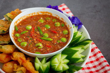 Thai Shrimp Paste Chili Sauce ( Nam Prik Kapi )
