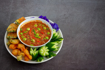 Thai Shrimp Paste Chili Sauce ( Nam Prik Kapi )