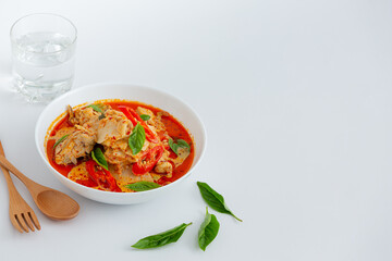 Red Curry with Chicken and Bamboo Shoots