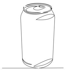 can of soda