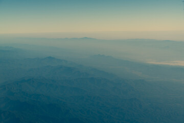  landscape over the mountain