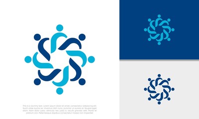 Human Resources Consulting Company, Global Community Logo.