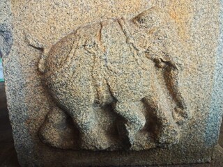 carvings at Gomateshwara (Bahubali) Temple - Karnataka,India