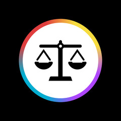 Justice - Sticker