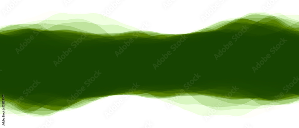 Poster abstract background stripe wave green on a white background. layout with space for text. design elem