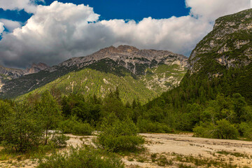 Fototapeta premium View of the Dolomites