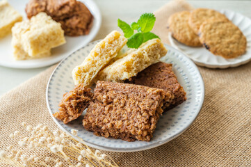 オートミールのふわふわ蒸しパン