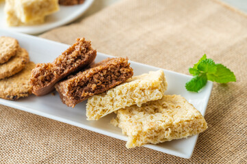 オートミールのふわふわ蒸しパン