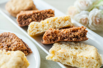 オートミールのふわふわ蒸しパン