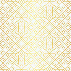 Abstract Vector Line Art Pattern Golden Color. Pattern Background, Stock Illustration.