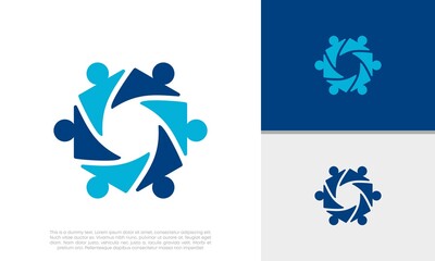 Human Resources Consulting Company, Global Community Logo.