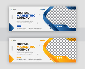 social media cover templates fully editable, advertising design, social media banner post design, social media timeline cover