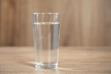 glass of water