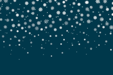 Christmas design vector. Snowflake icon. Icon set of snowflakes. Vector illustration.