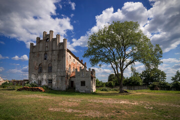 Fototapeta na wymiar Castle Georgenburg in Chernyakhovsk (Insterburg), Kaliningrad Region, Russia