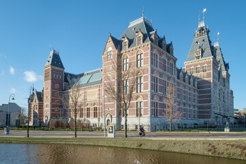 Rijksmuseum in Amsterdam, Noord-Holland province, The Netherlands