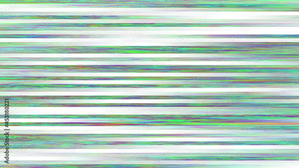 Aufkleber looping video interference footage. imitation of a datamoshing video.
