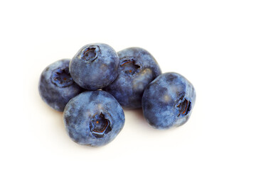 Blueberry isolated on white background