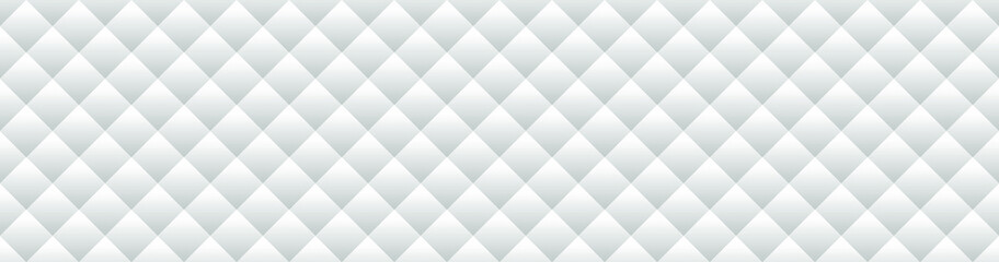 Fototapeta na wymiar White squares background. Mosaic tiles. Vector illustration.