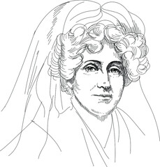 Emma Hart Willard - an American women's rights activist who dedicated her life to education.