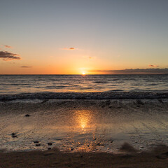 Sunset In Kihei, Maui, Hawaii