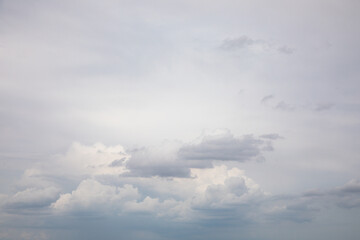 Sky over the sea landscape