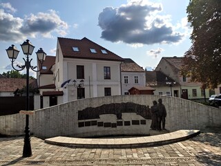  Bistrita ,Romania  ,2021, Saxon Exodus Monument ,august