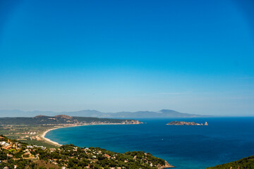 Fototapeta na wymiar view of the sea from the sea