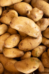 close up of potatoes
