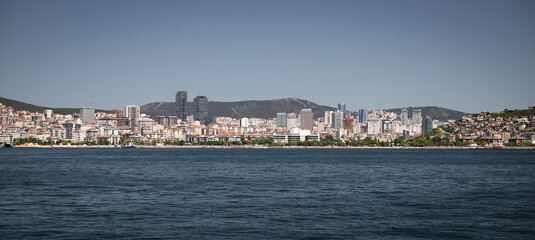 Fototapeta premium Building in Asian Side of Istanbul, Turkey