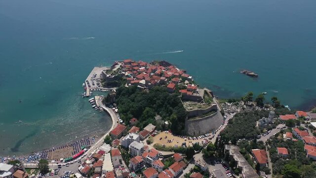 The old castle of Ulcinj in Montenegro