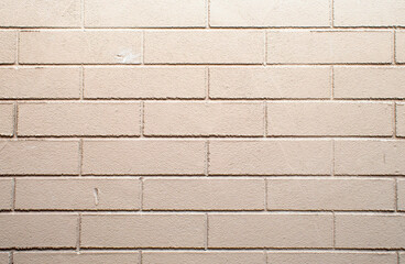 White misty brick wall for background or texture