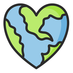 love earth icon