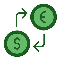 Money and dollars icon set