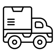 delivery truck icon