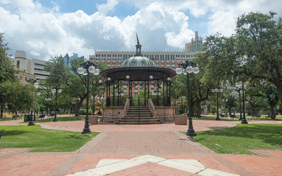 plaza del Zacate, Miliam Park in San Antonio , Texas 
