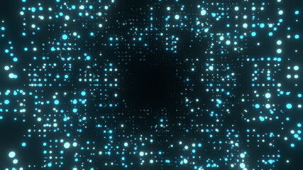 トンネル 整列 科学 パーティクル 回転 [別Verあり] © GINGER_Tsukahara