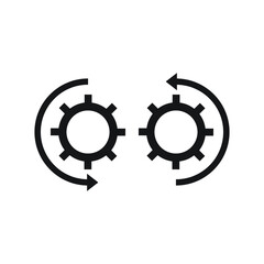 Development icon design isolated on white background vector illustration