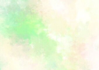 幻想的な黄緑の水彩のテクスチャ背景