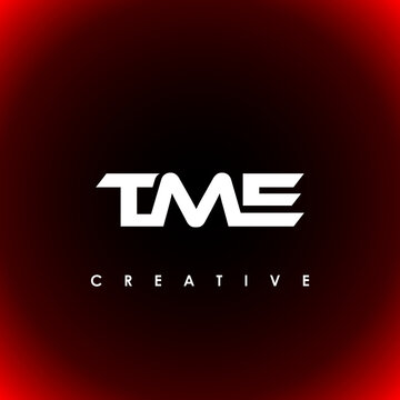 TME Letter Initial Logo Design Template Vector Illustration