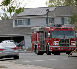 Concept Fire Engine and Police Vehicle