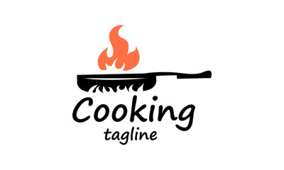 Vector cooking, restaurant logo design