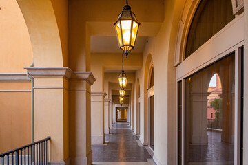 Hallway of the Lake Las Vegas