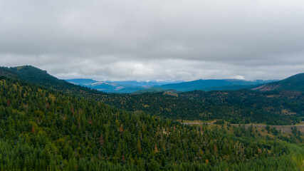 Cascade mountain range 