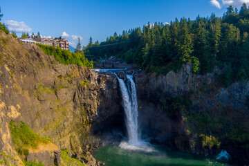Obraz premium Snoqualmie Falls, Washington 