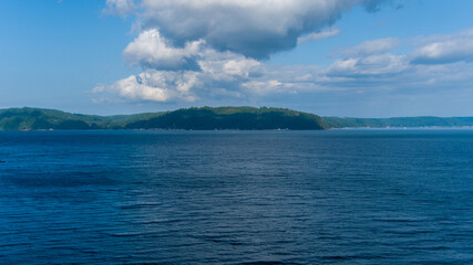 Obraz premium Clouds over the Puget Sound 