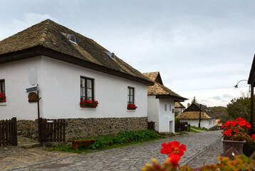Fototapeta na wymiar View of picturesque village Holloko, Hungary