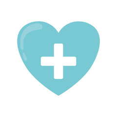 Fototapeta premium healthy heart icon