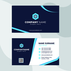 Professional Creative Modern Business Card vector template. Simple and clean print ready design.
