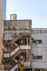 六本木のミッドタウン近くの住宅街の風景